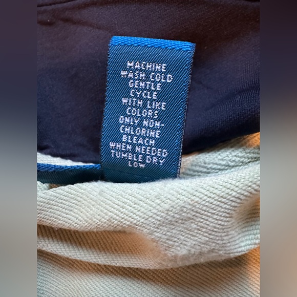 Karen Scott Sport Zip Up Jacket Women's Medium Green & Navy Blue with Pockets - Picture 3 of 5